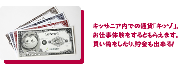 �L�b�U�j�A���ł̒ʉ݁u�L�b�]�v�B���d���̌�������Ƃ��炦�܂��B��������������A�������o����I
