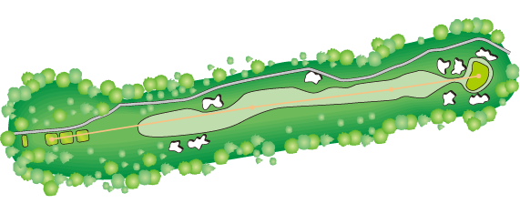 Hole 10  /  545yard  Par5 画像