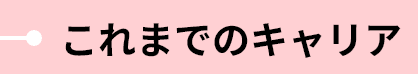 これまでのキャリア